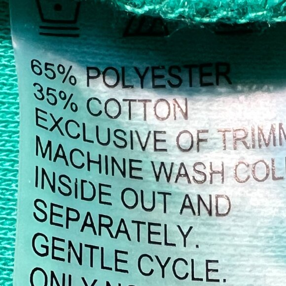 💚Allison Daley Green Embroidered Top Size 1X Elegant & Easygoing - Picture 6 of 6